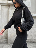 Women's Leisure Suit Autumn and Winter Cardigan Sports Women's Fashion Street Style Long-Sleeved Coat Trousers Two-Piece Set