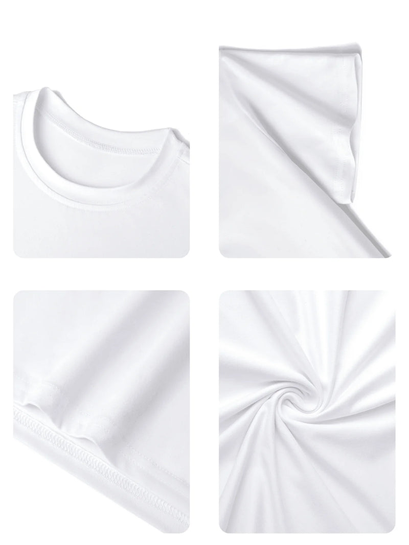 Sunset and letter graffiti print short-sleeved T-shirt casual and versatile style suitable for children's daily summer wear