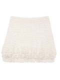Sexy Irregular Solid Knit Short Skirt Sets Women Chic Sleeveless Hollow Out Single Breasted Top 2 Piece Suit Holiday Street Wear