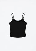 Tank Summer Women's Sleeveless Sexy Camisole Thin Strap Elastic Short Top Casual Sports Shirt Close-Fitting Fit