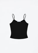 Tank Summer Women's Sleeveless Sexy Camisole Thin Strap Elastic Short Top Casual Sports Shirt Close-Fitting Fit