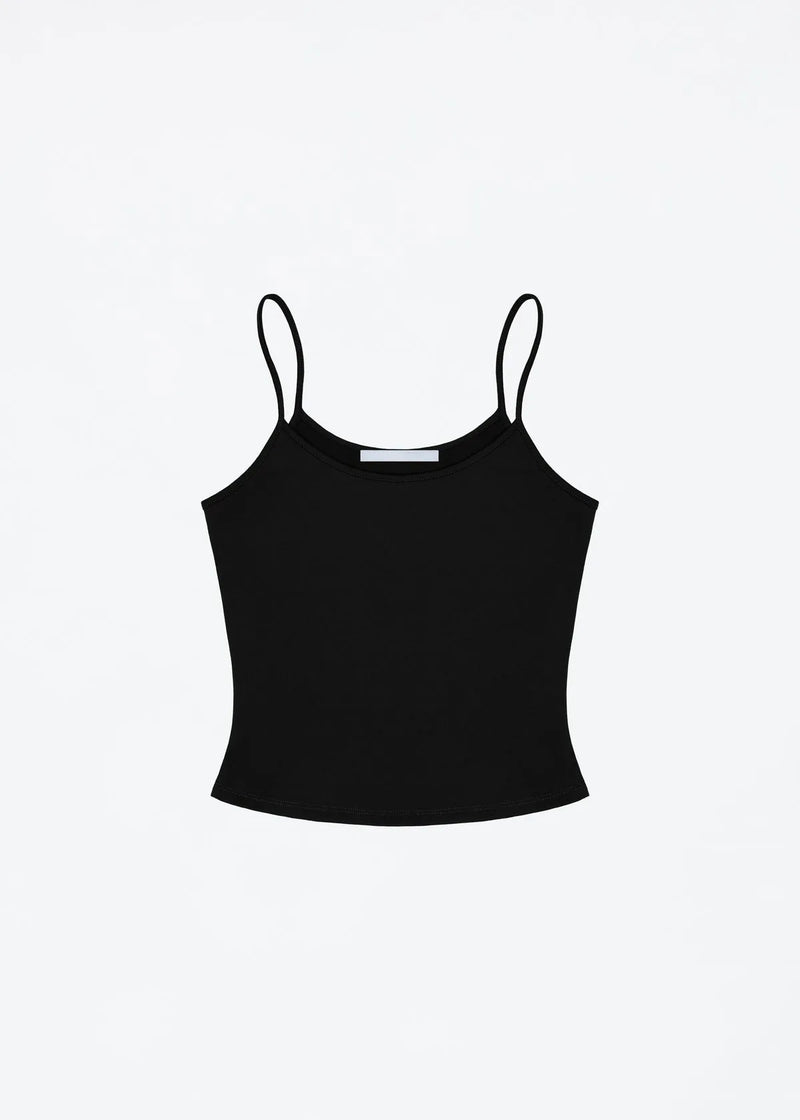 Tank Summer Women's Sleeveless Sexy Camisole Thin Strap Elastic Short Top Casual Sports Shirt Close-Fitting Fit