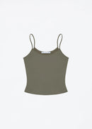 Tank Summer Women's Sleeveless Sexy Camisole Thin Strap Elastic Short Top Casual Sports Shirt Close-Fitting Fit