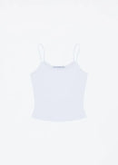Tank Summer Women's Sleeveless Sexy Camisole Thin Strap Elastic Short Top Casual Sports Shirt Close-Fitting Fit
